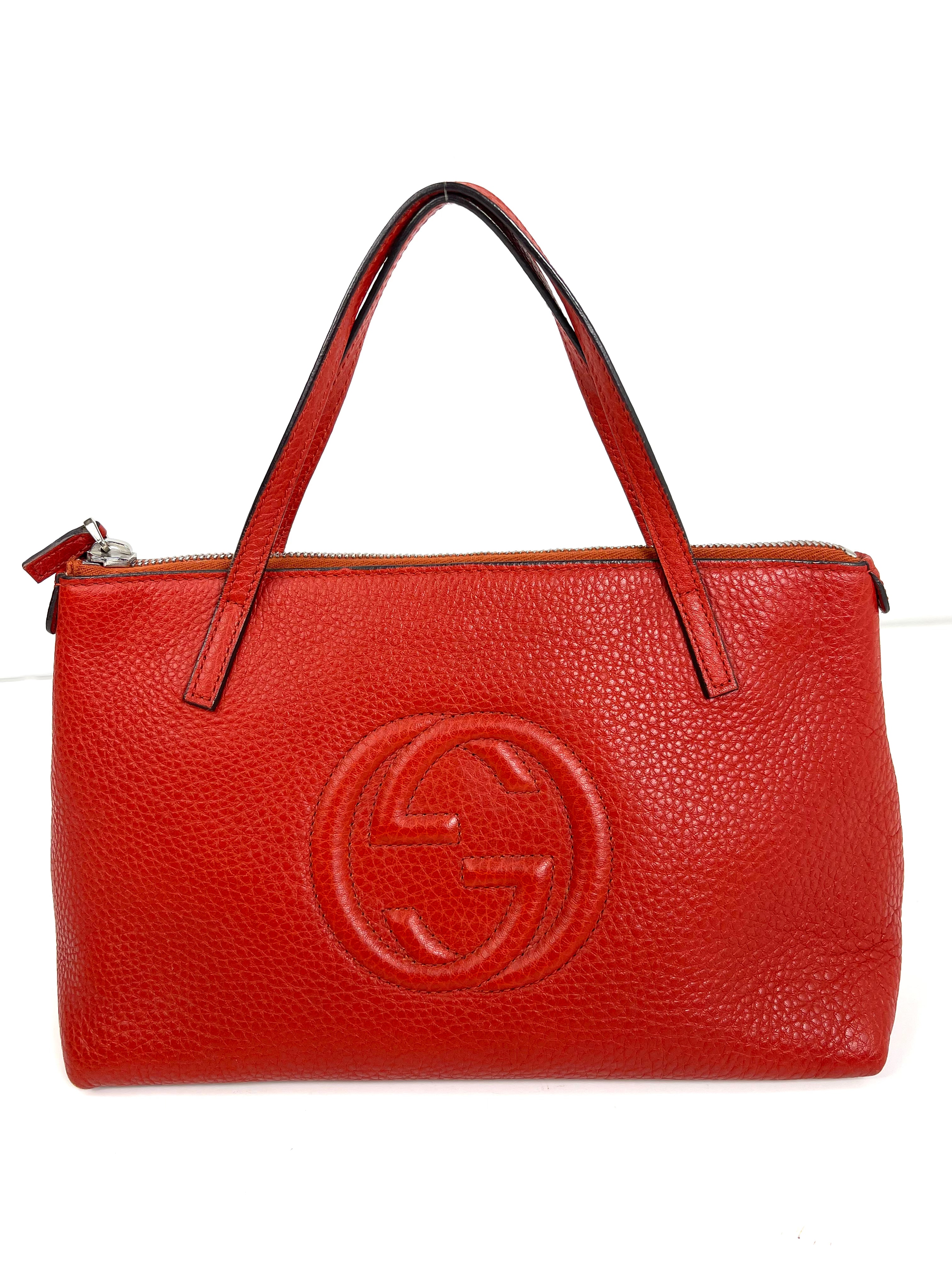 Gucci Soho Red Handbag