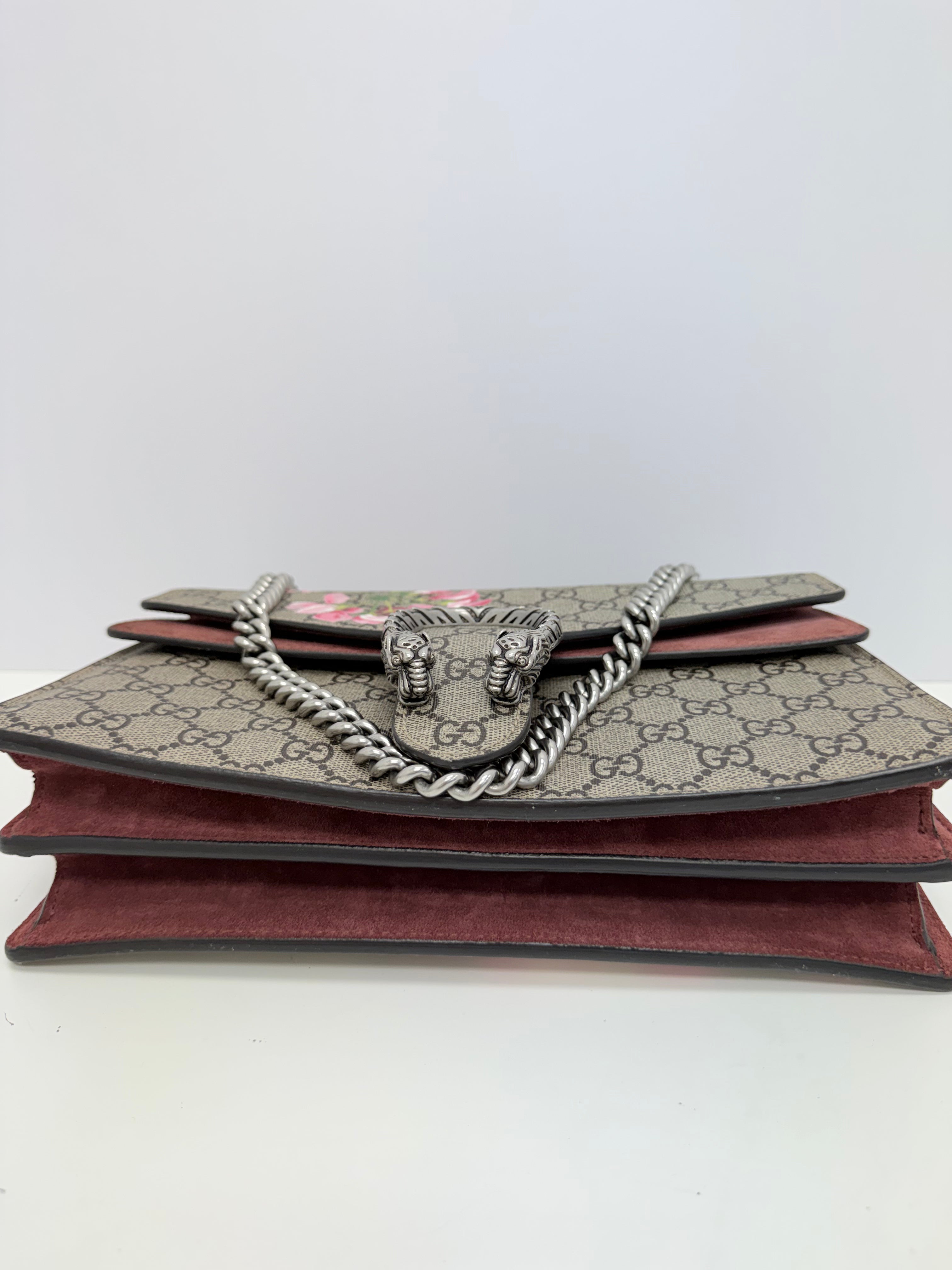 Gucci Dionysus GG Blooms Flower Shoulder Bag