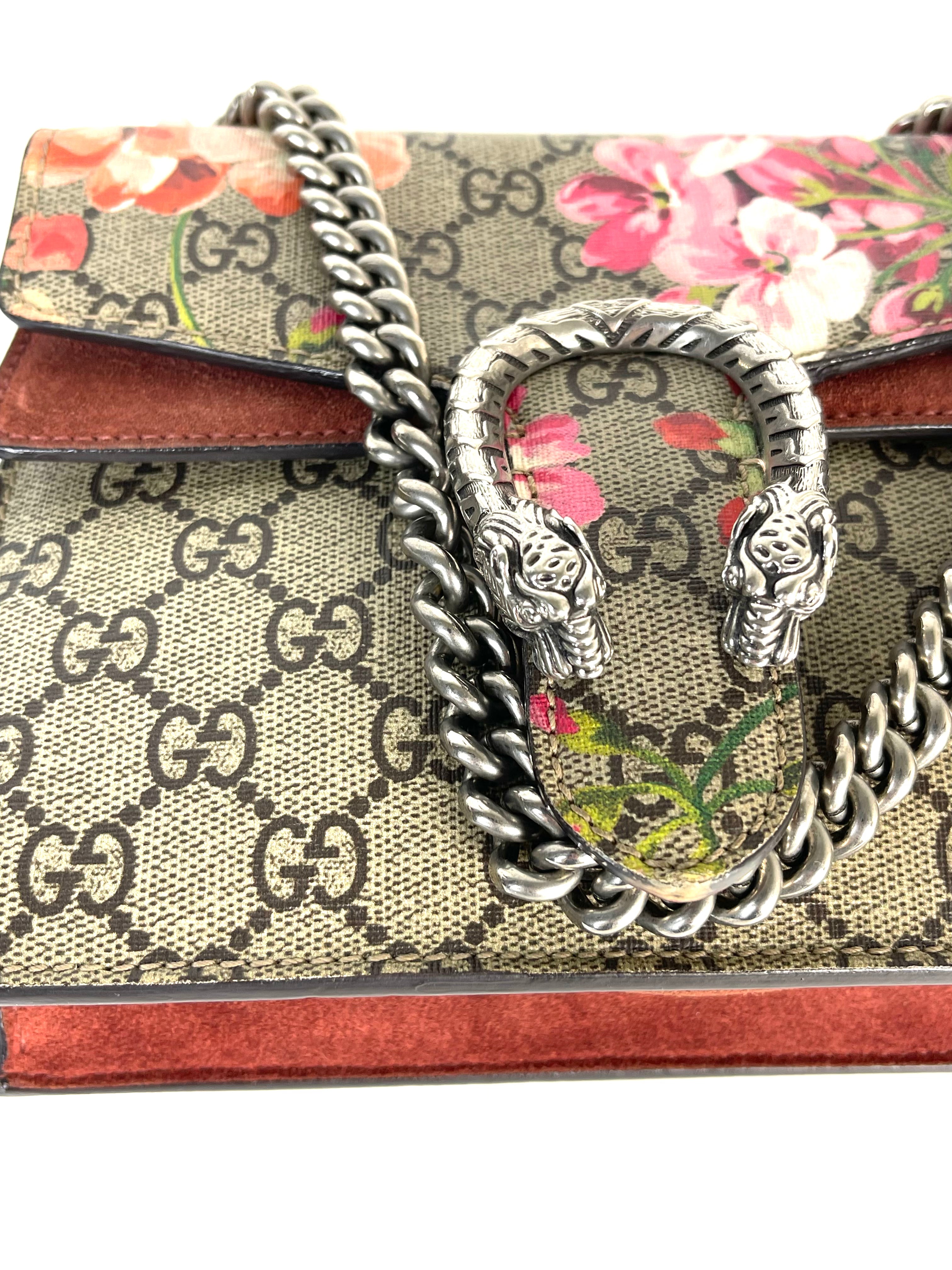 Gucci Dionysus Bloom Double Flap Crossbody Bag