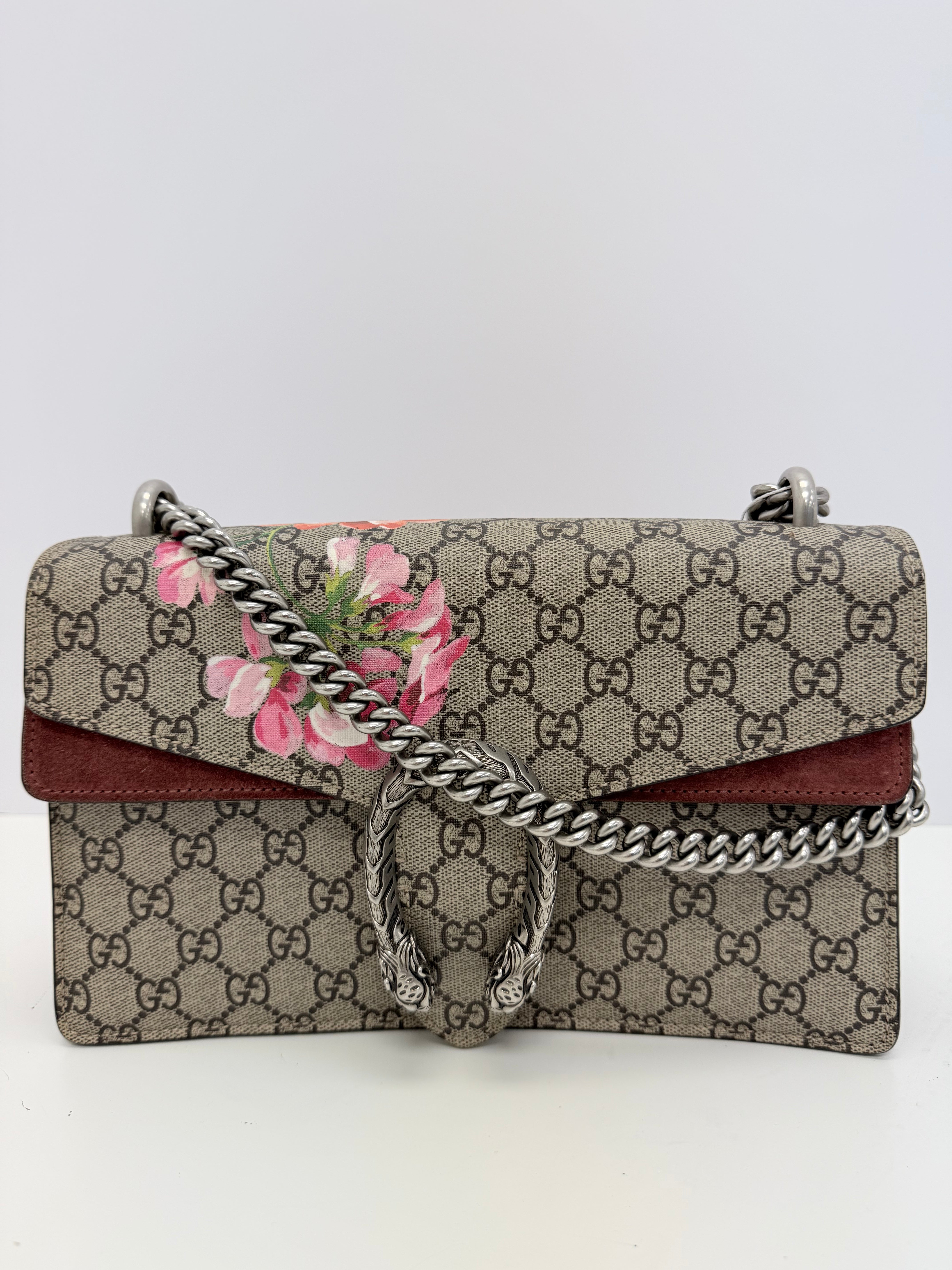 Gucci Dionysus GG Blooms Flower Shoulder Bag